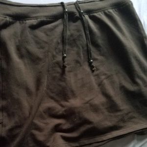 Brown Skort nwot